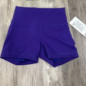 New with tags Lululemon Wunder Train High-Rise Short 4"
Petrol Purple Sz 8